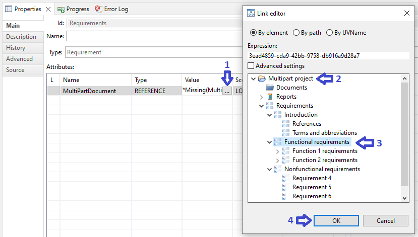 Choosing the  node for multiparting